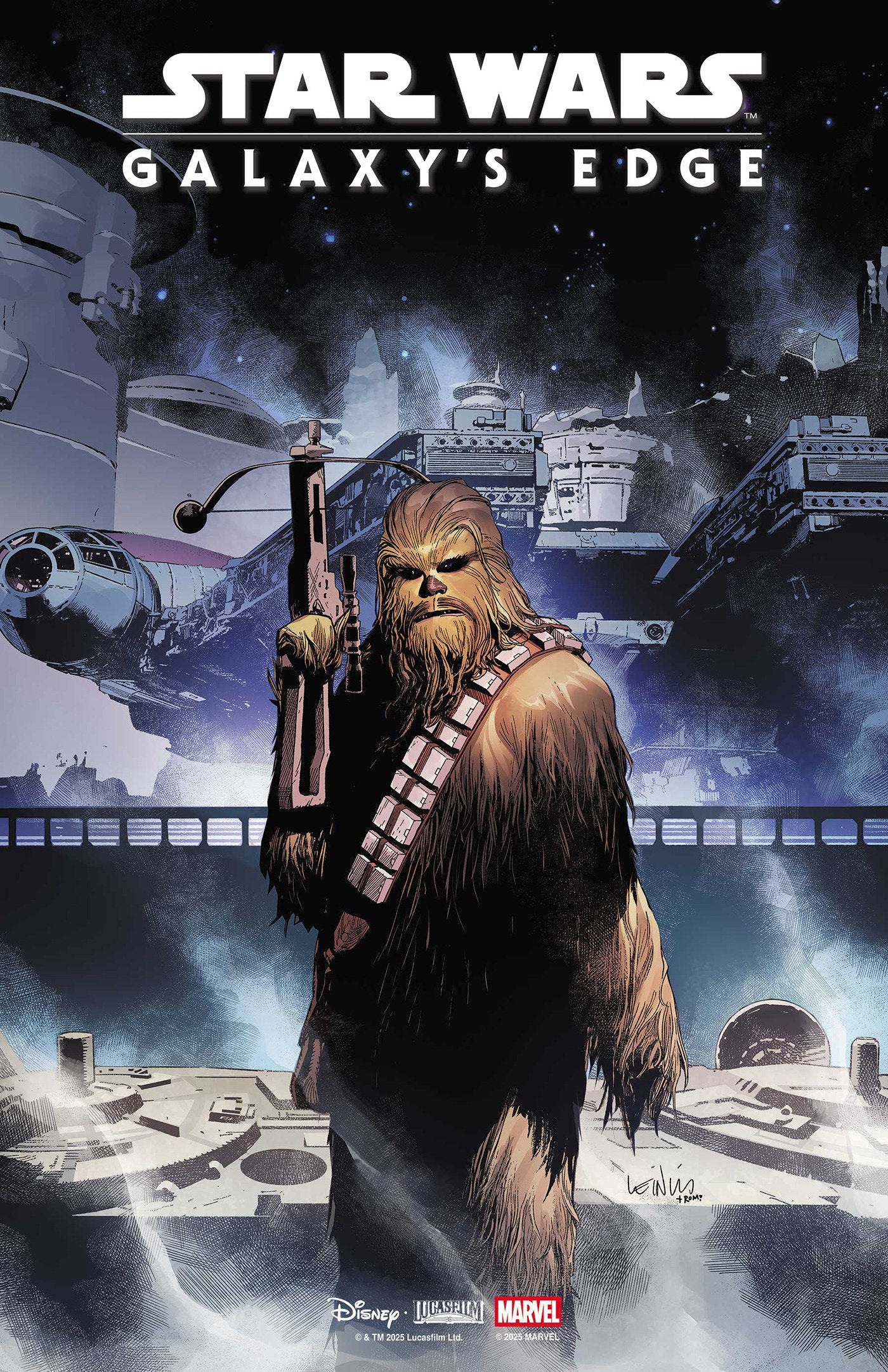 Star Wars: Galaxy's Edge Echoes Of The Empire #2 Leinil Yu Character Variant