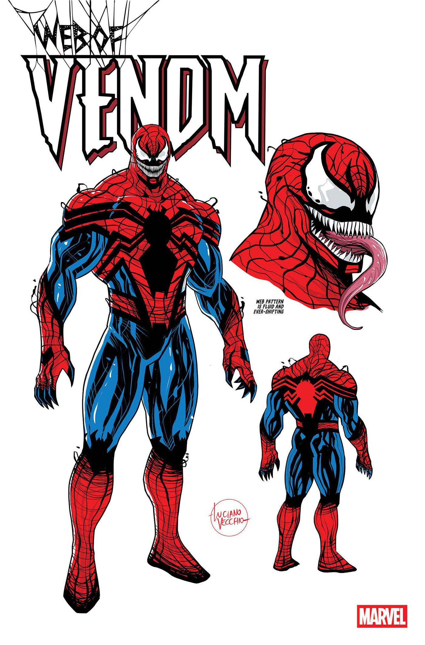 Web Of Venom #1 1:10 Luciano Vecchio Design INCV Variant