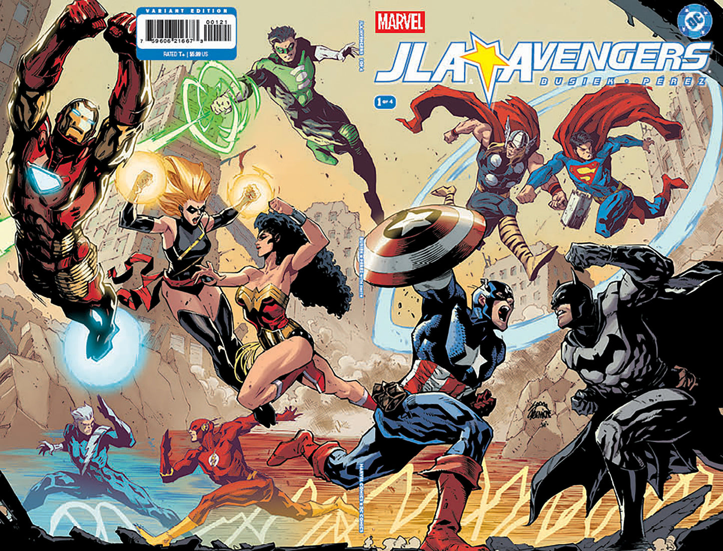 JLA/Avengers #1 Facsimile Edition Ryan Stegman Variant