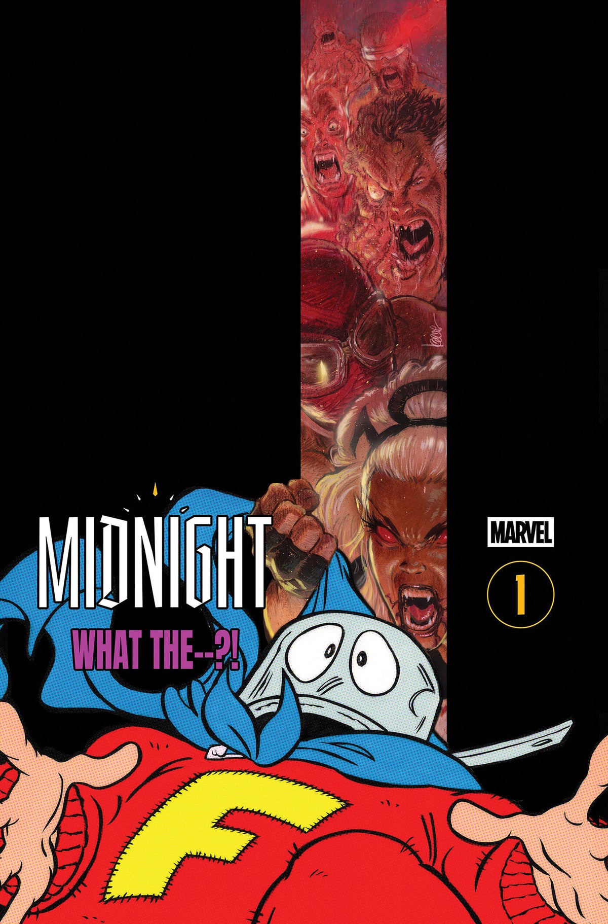 What The ?! #1 Cover B Kaare Andrews Midnight Variant