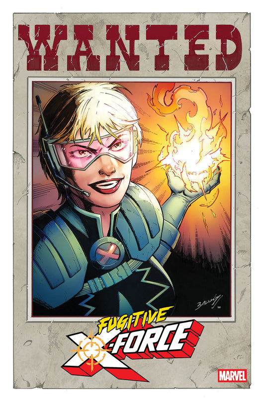 Fugitive X Force #1 Cover B Mark Bagley Wanted Variant