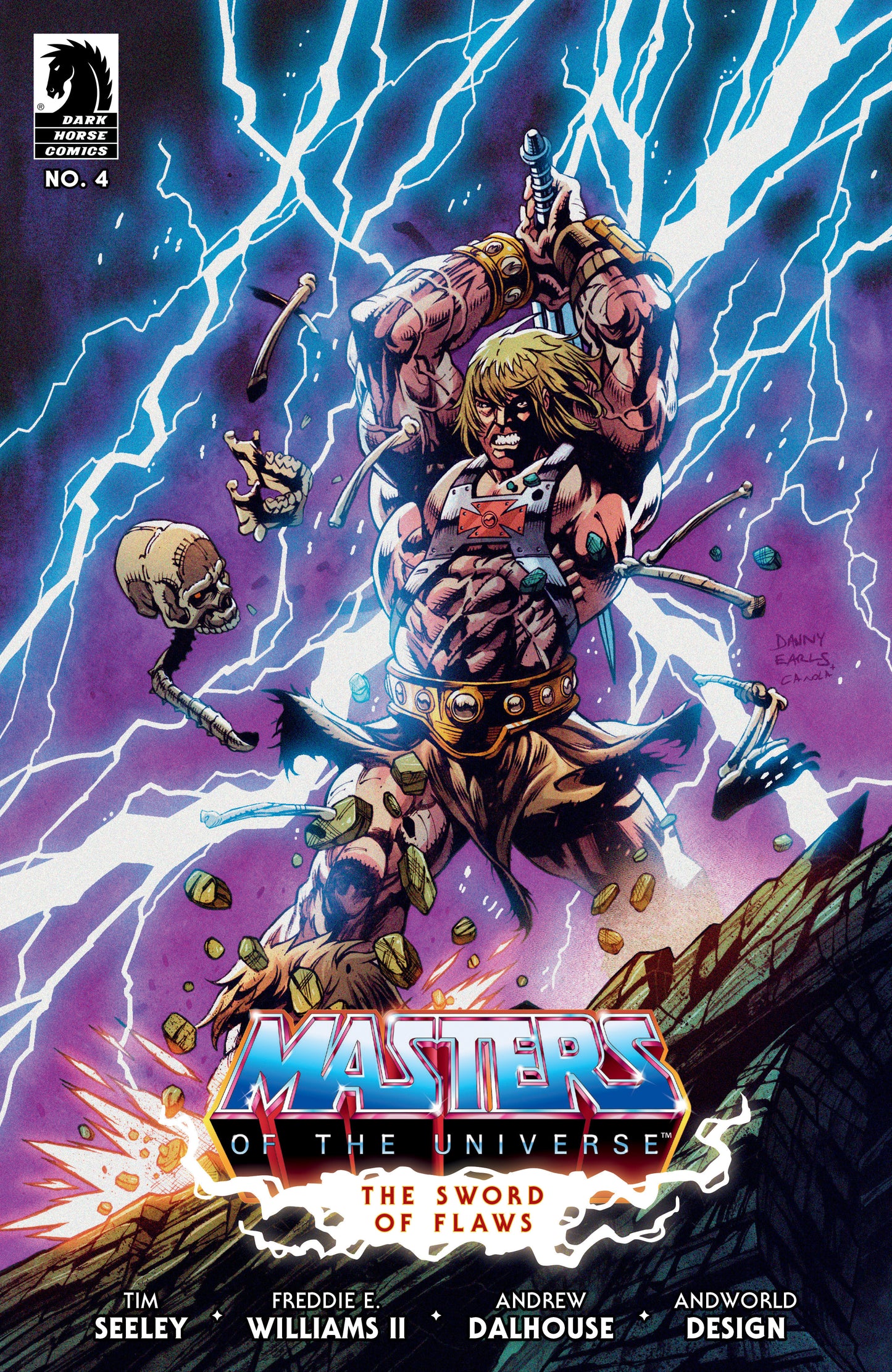 He Man And The Masters Of The Universe: The Sword Of Flaws Part 4 (Cover B) (Dan Earls)