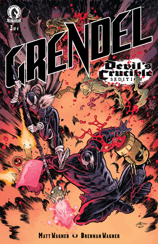 Grendel: Devil's Crucible Sedition #3 (Cover B) (Mark Laszlo)