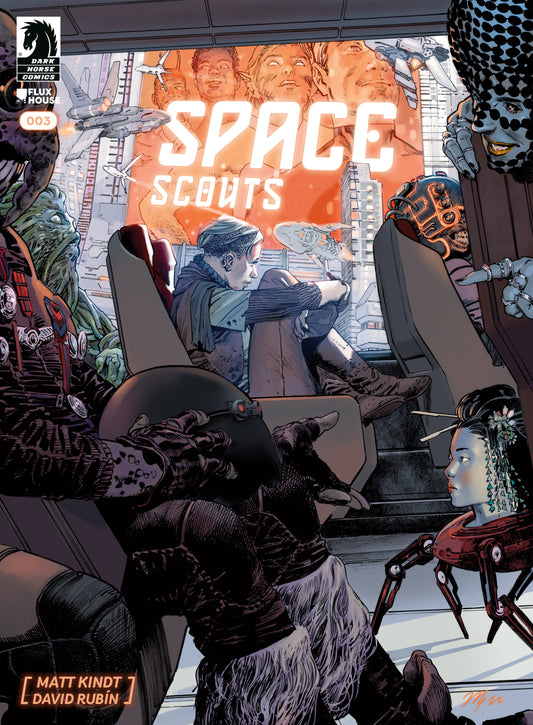 Space Scouts #3 (Cover B) (Alvaro Martinez Bueno)