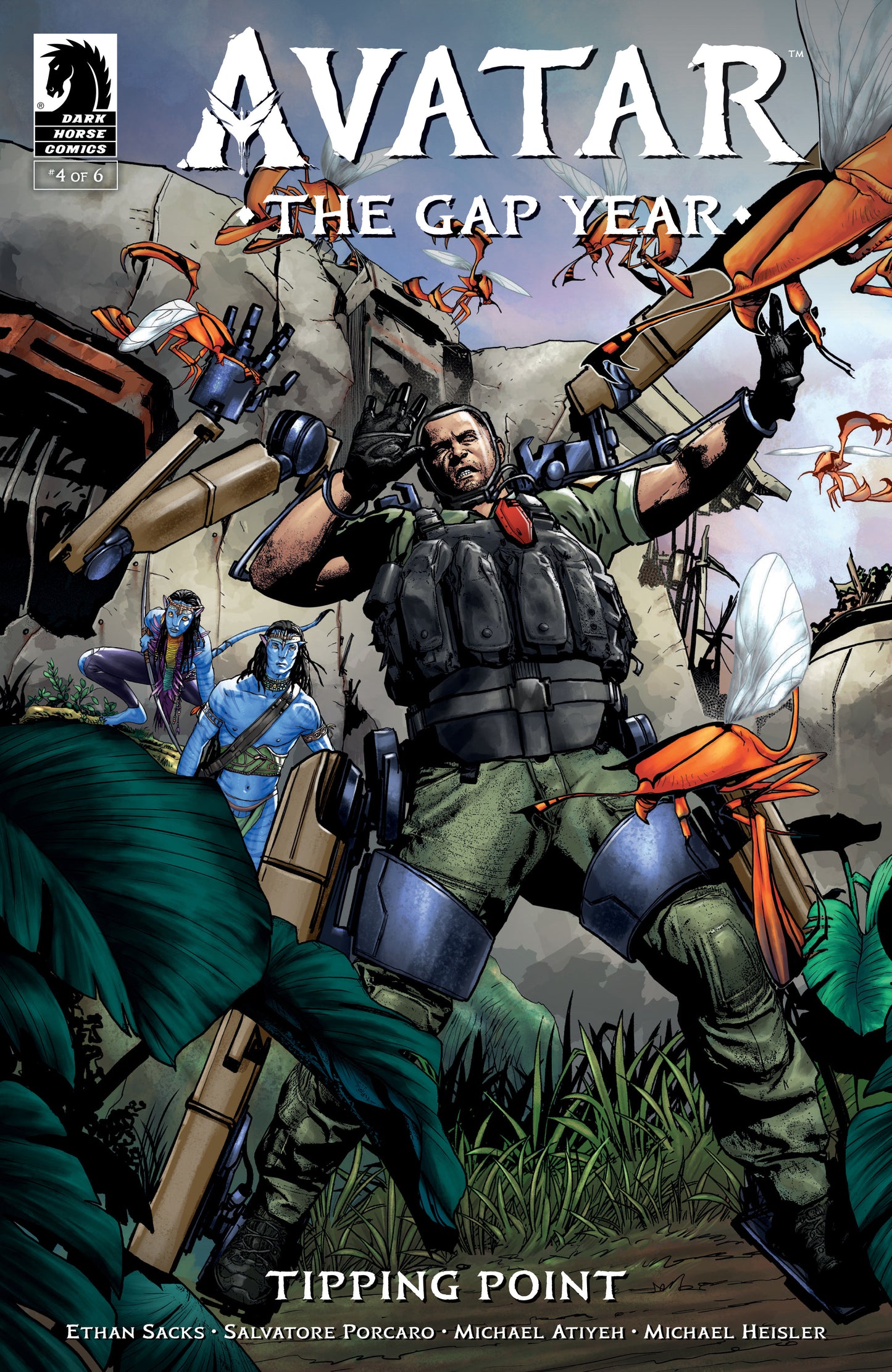 Avatar: The Gap Year Tipping Point #4 (Cover A) (Salvatore Porcaro)