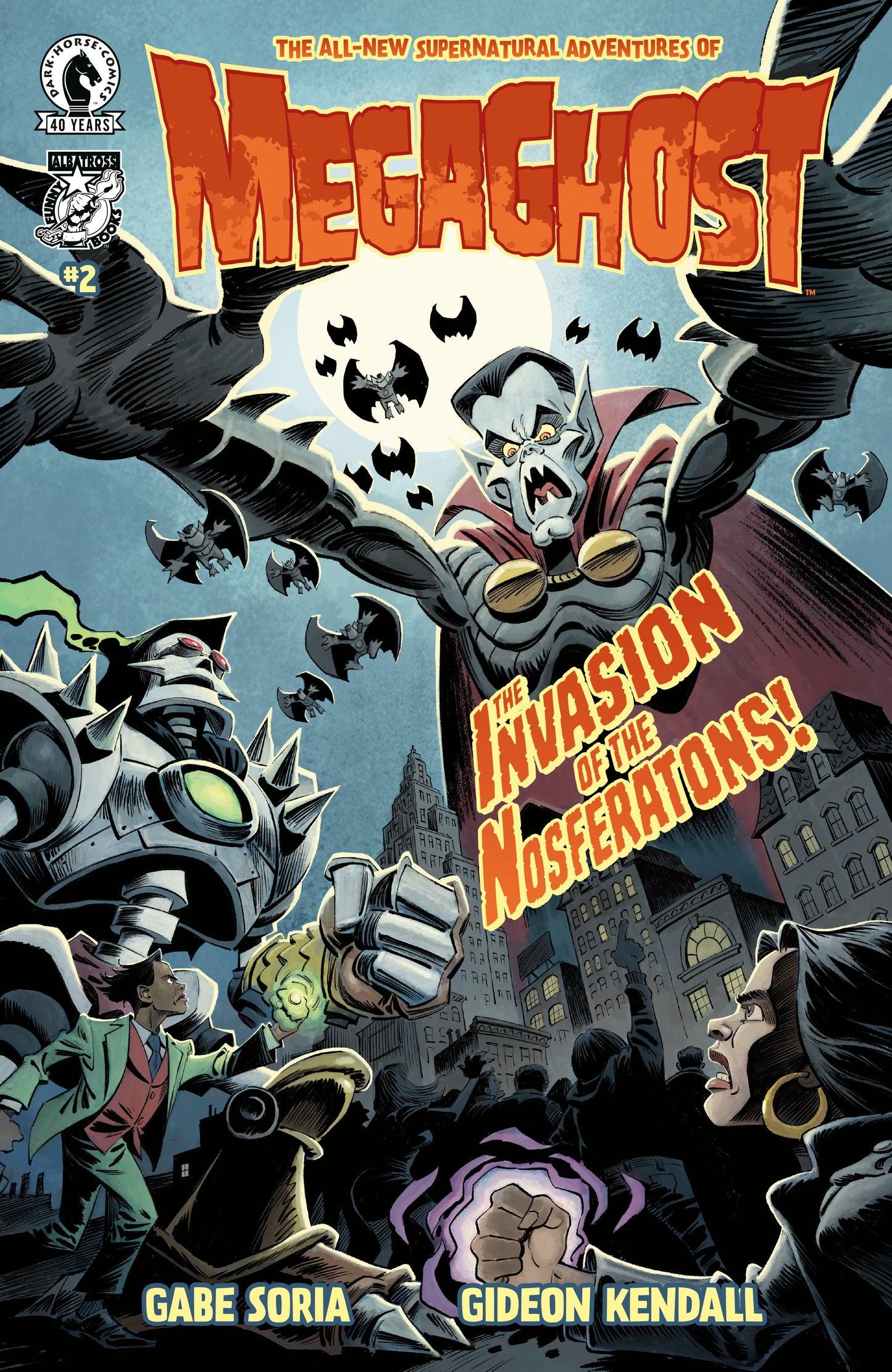 Megaghost Volume 2 #2 (Cover A) (Gideon Kendall)