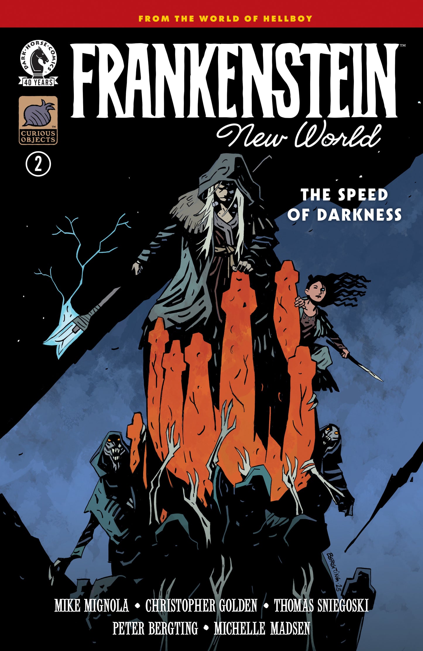 Frankenstein: New World The Speed Of Darkness #2 (Cover A) (Peter Bergting)