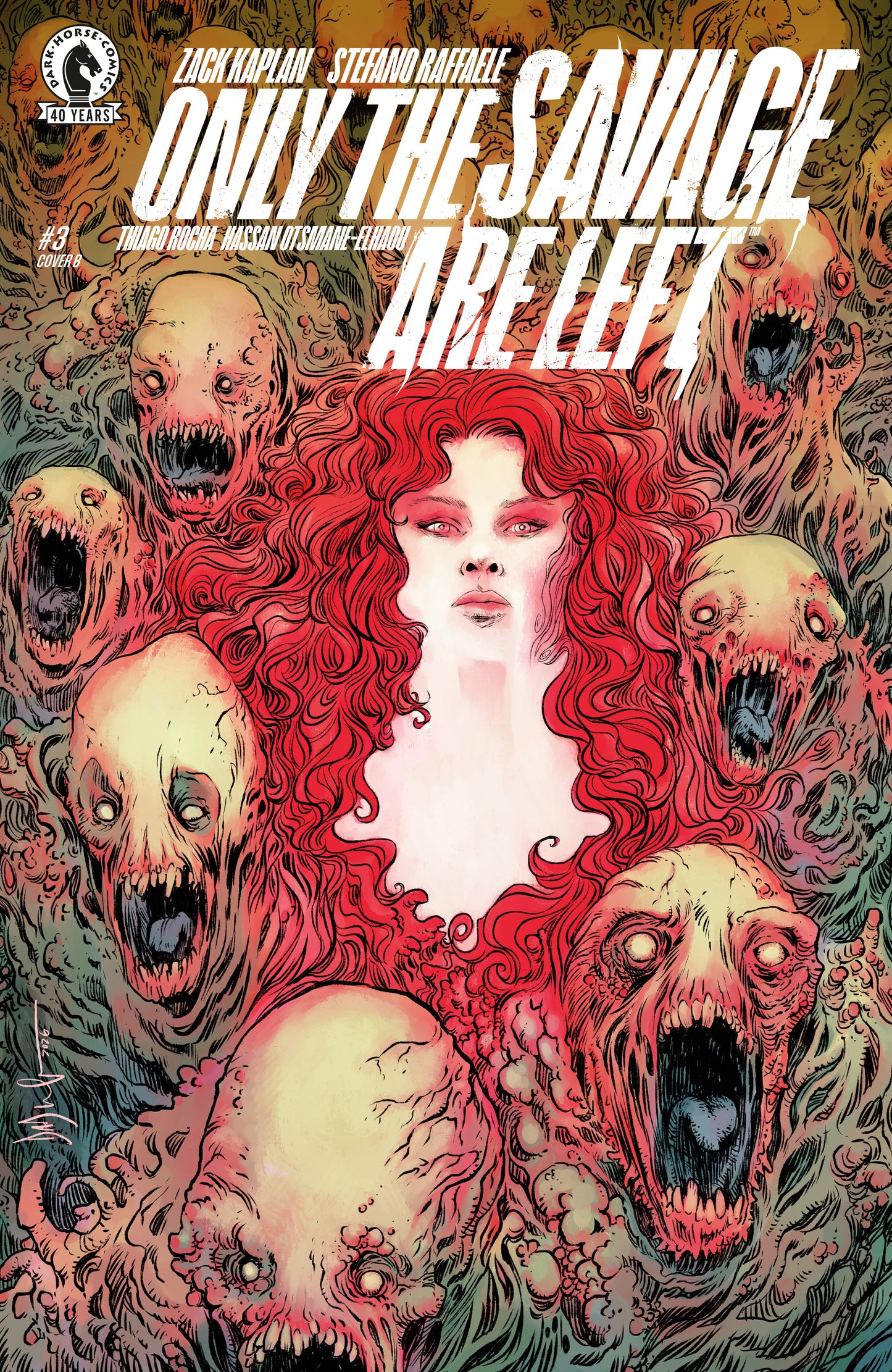Only The Savage Are Left #3 (Cover B) (Dave Wachter)