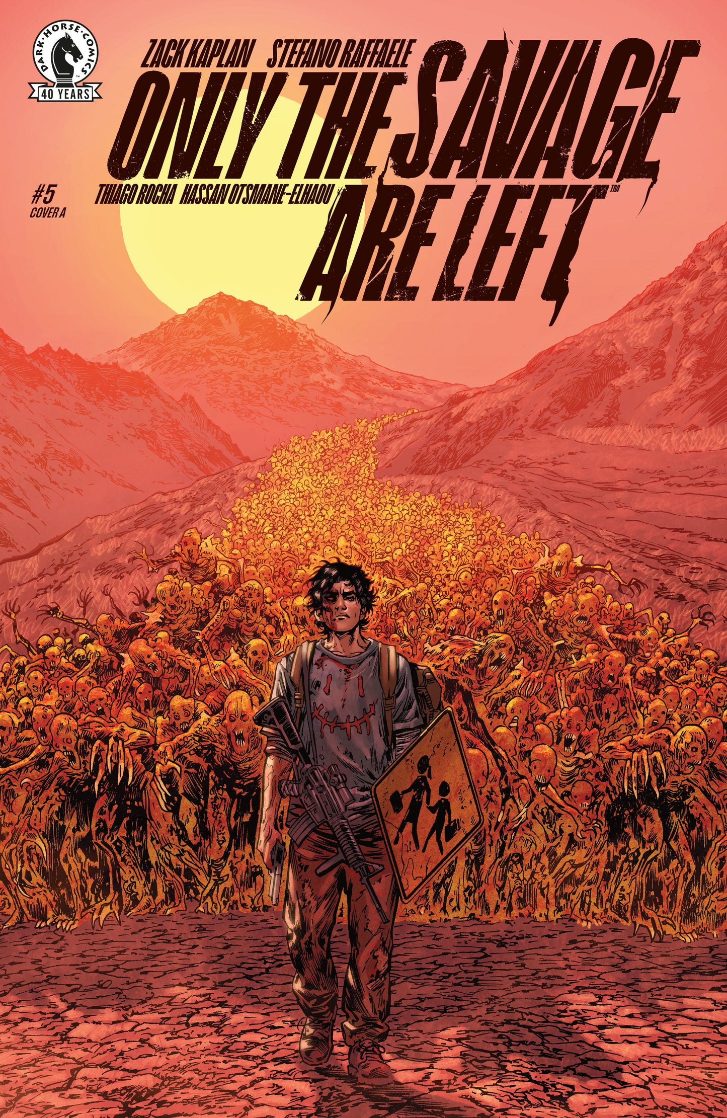 Only The Savage Are Left #5 (Cover A) (Stefano Raffaele)