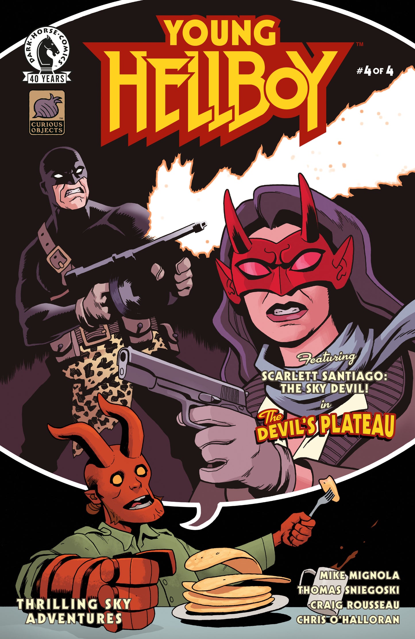 Young Hellboy: Thrilling Sky Adventures #4 (Cover B) (Ben Stenbeck)
