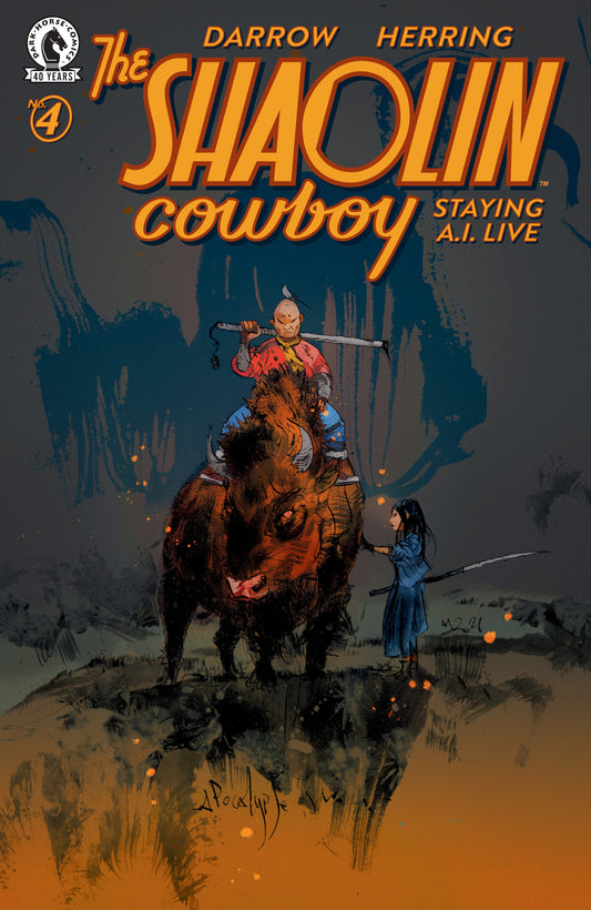 Shaolin Cowboy: Staying A.I.Live #4 (Cover C) (Nicolas Nemiri)