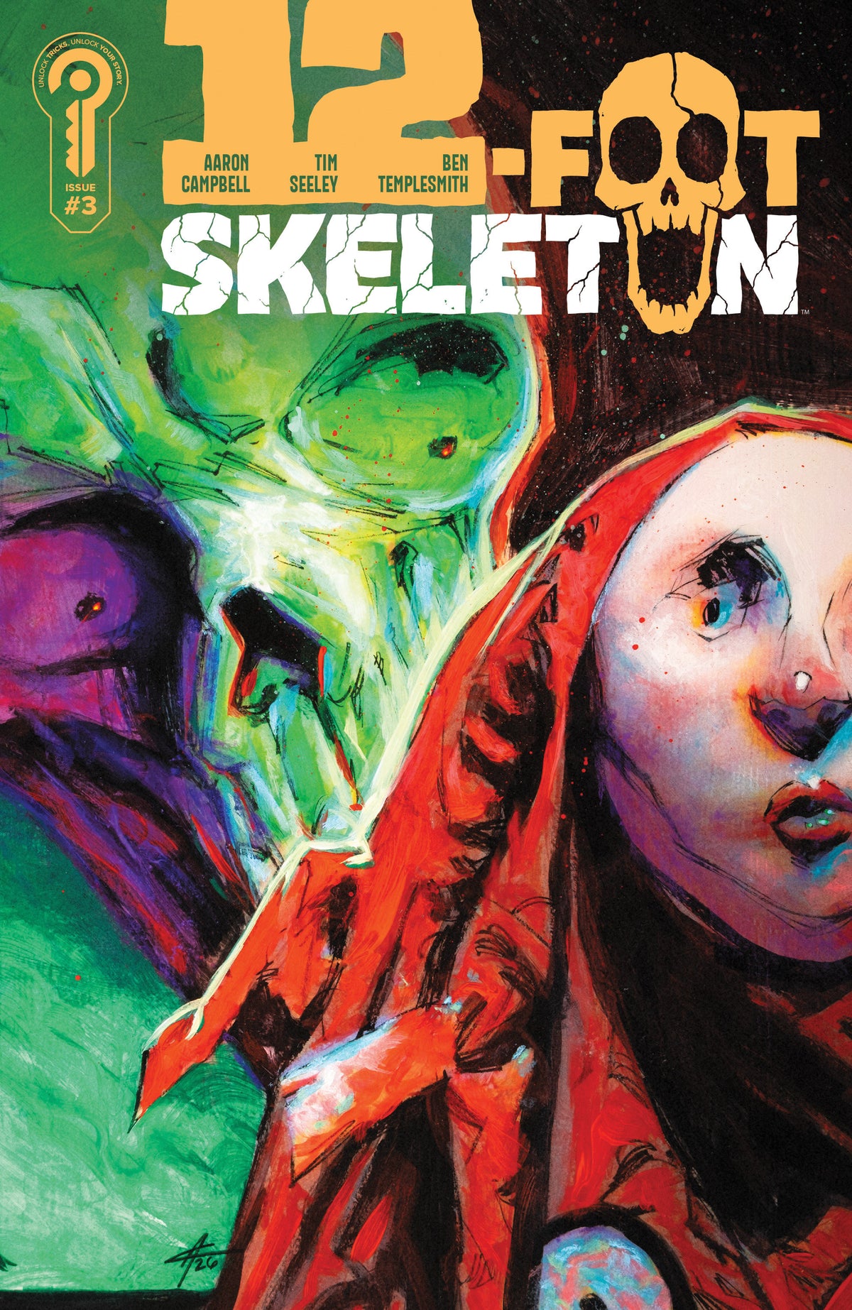 12 Foot Skeleton #3 Cover B Aaron Campbell
