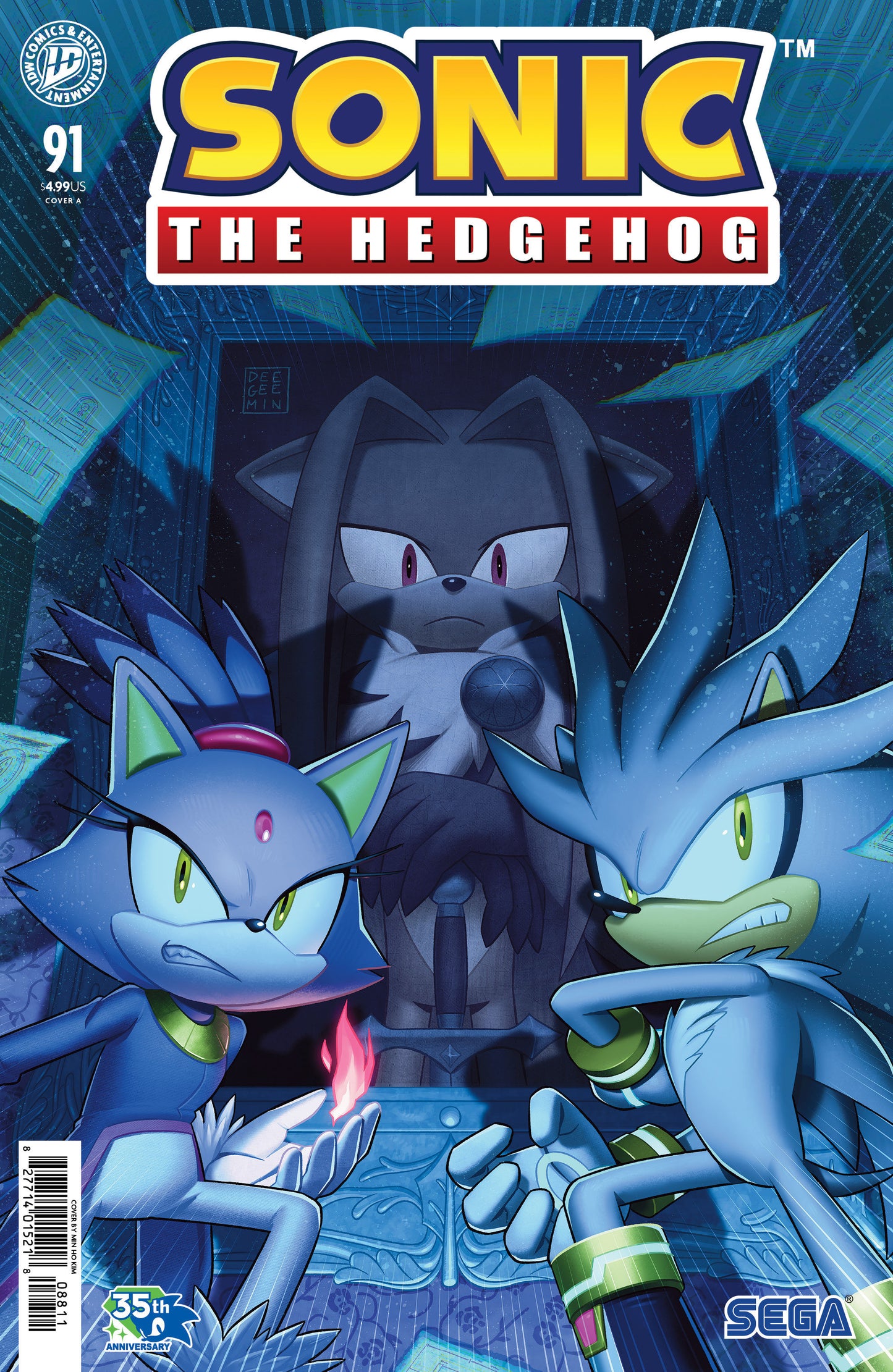 Sonic The Hedgehog #91 Cover A (Kim)