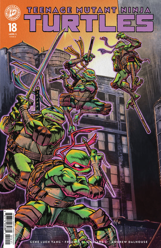 Teenage Mutant Ninja Turtles #18 Variant D (Jiménez Alburquerque)