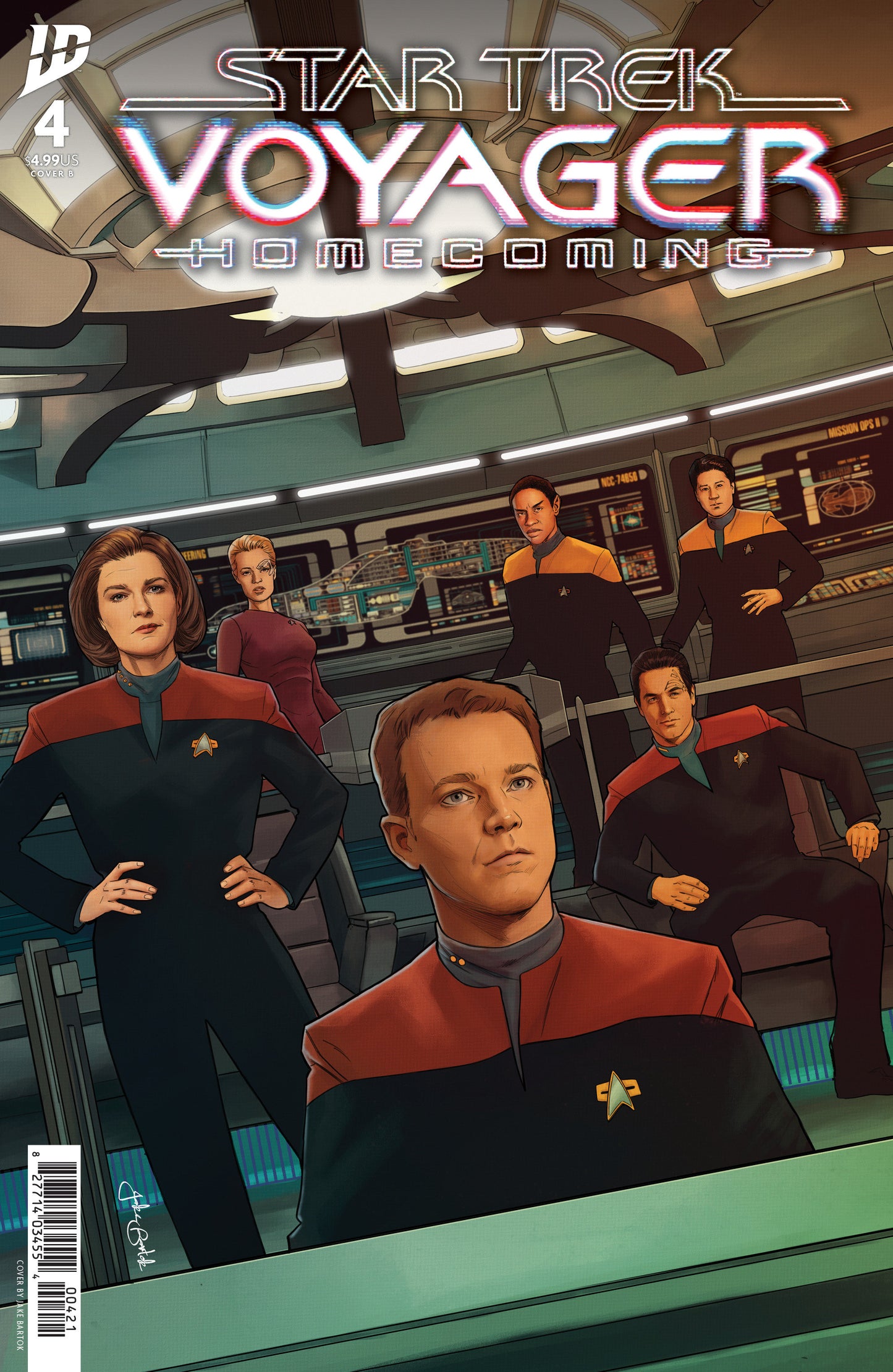 Star Trek: Voyager Homecoming #4 Variant B (Bartok)