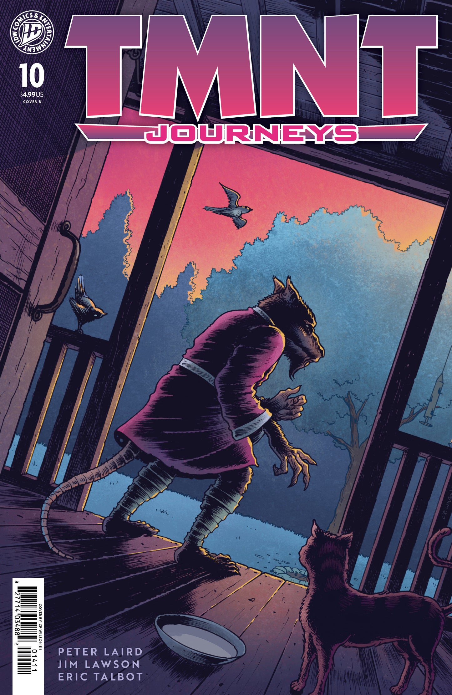 Teenage Mutant Ninja Turtles: Journeys #10 Variant B (Wilson III)