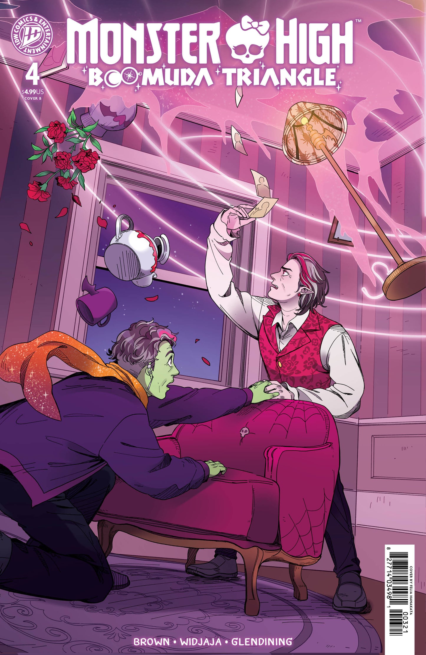 Monster High: Boomuda Triangle #4 Variant B (Hanakata Connecting Variant)