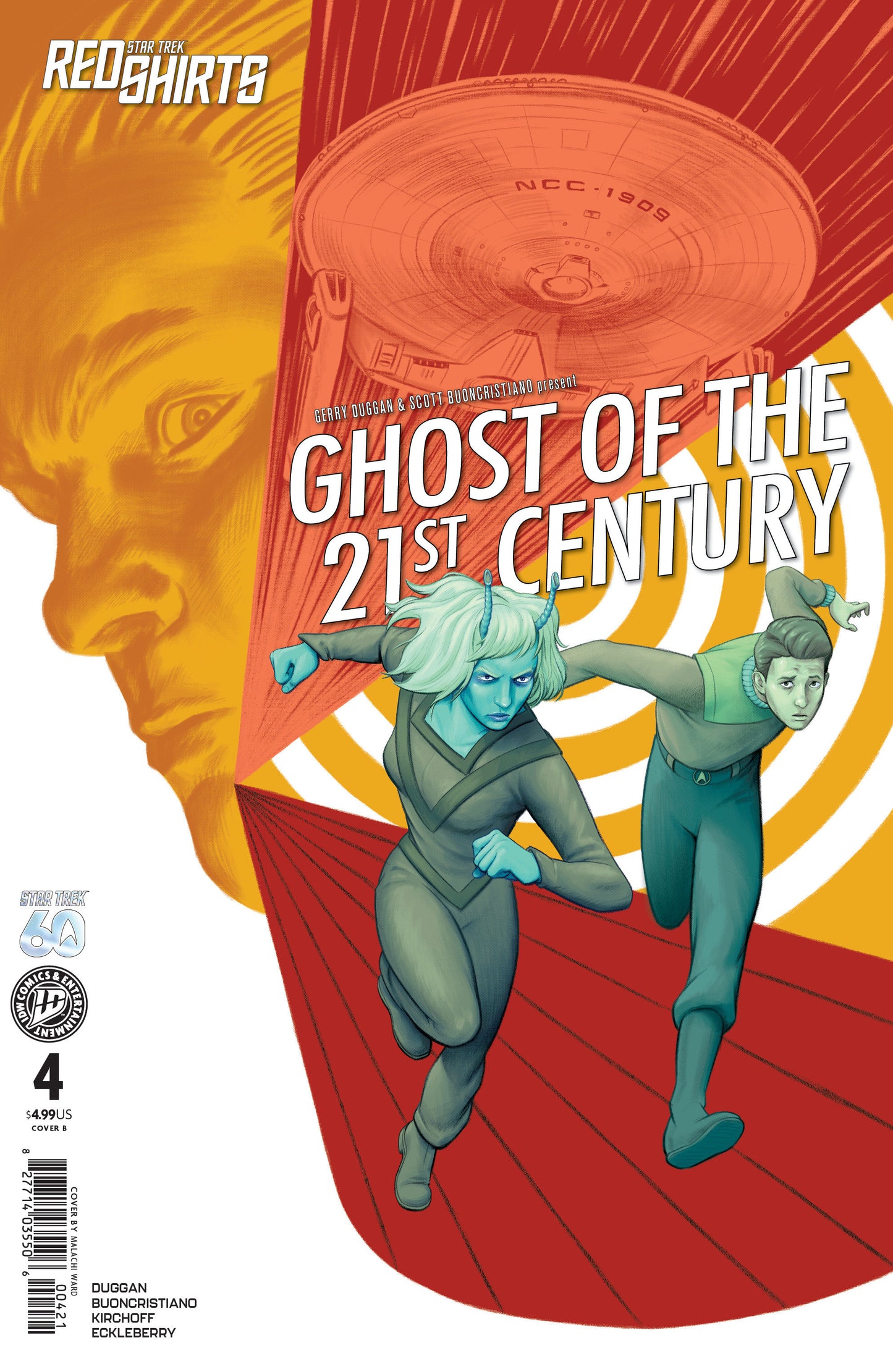 Star Trek: Red Shirts Ghost Of The 21st Century #4 Variant B (Ward)