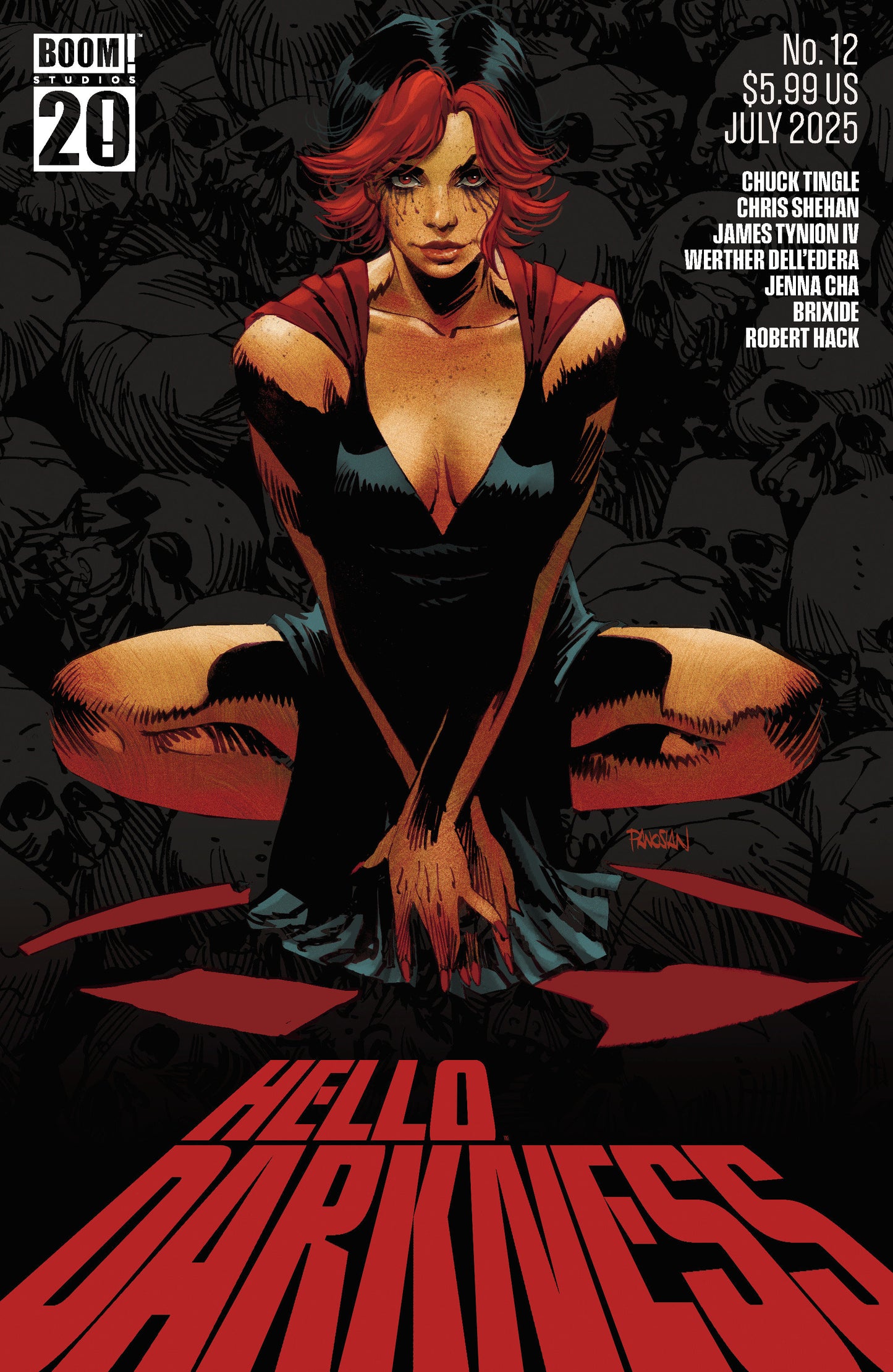 Hello Darkness #12 D Boom 20th Anniversary Variant (Dressed, Panosian)