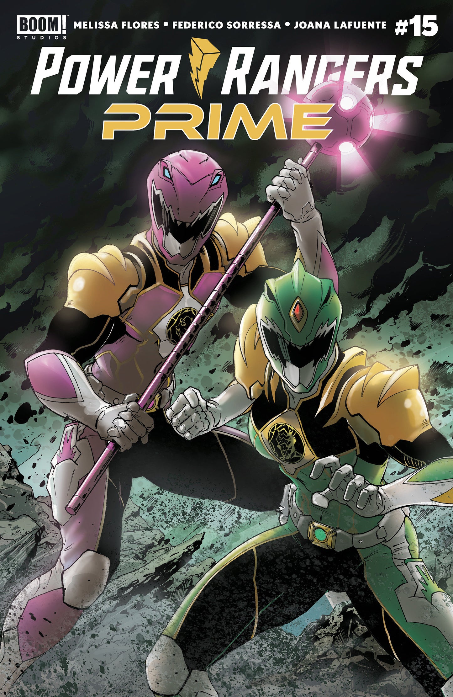 Power Rangers Prime #15 A Main (Dressed, Griffith)