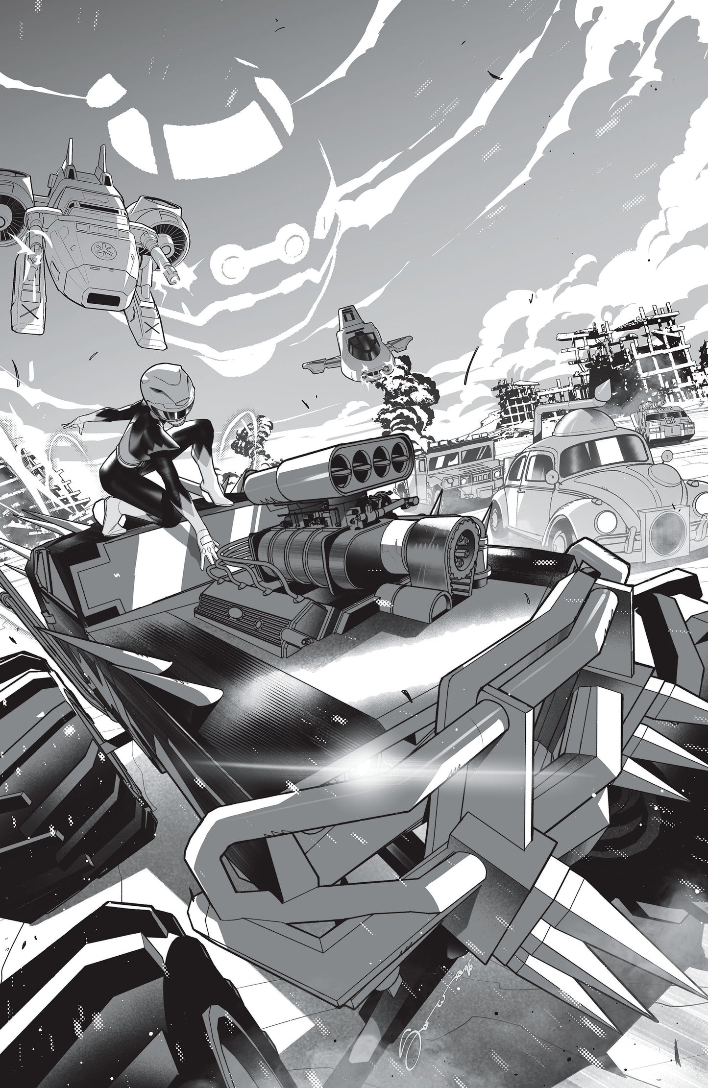 Power Rangers Unlimited #4 J Unlimited Variant (Full Art, Sorressa)