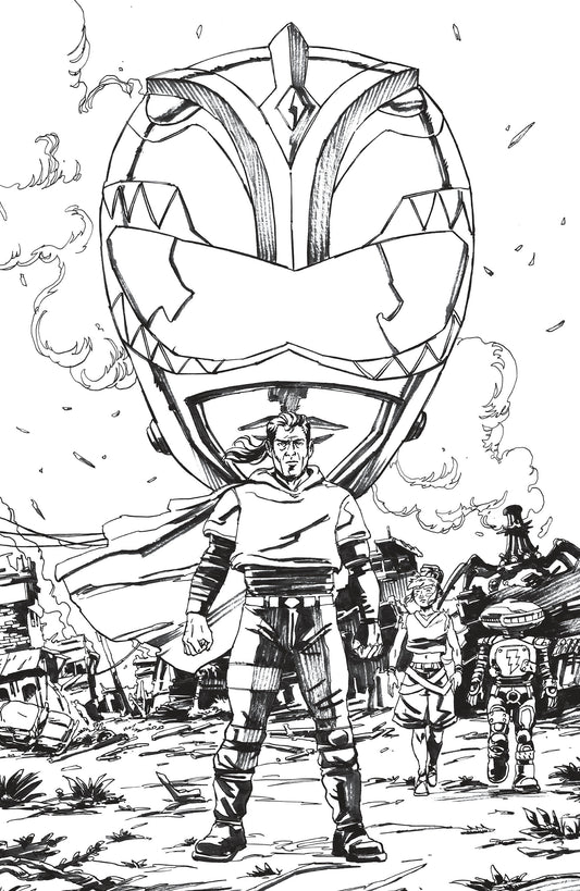 Power Rangers Green #5 J Unlimited Variant (Full Art, Vargas)