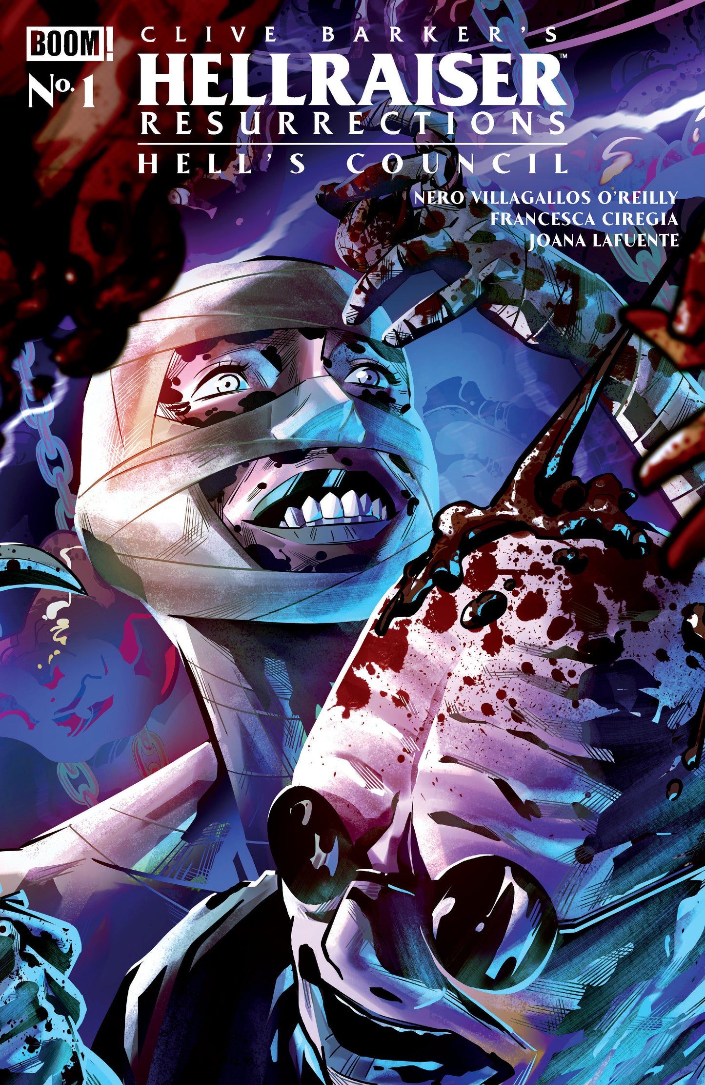 Hellraiser: Resurrections Hell's Council #1 B Variant (Dressed, Sabbatini)