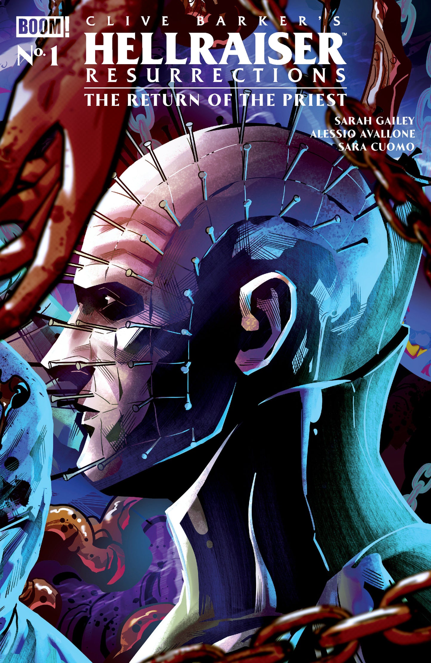 Hellraiser: Resurrections The Return Of The Priest #1 B Variant (Dressed, Sabbatini)