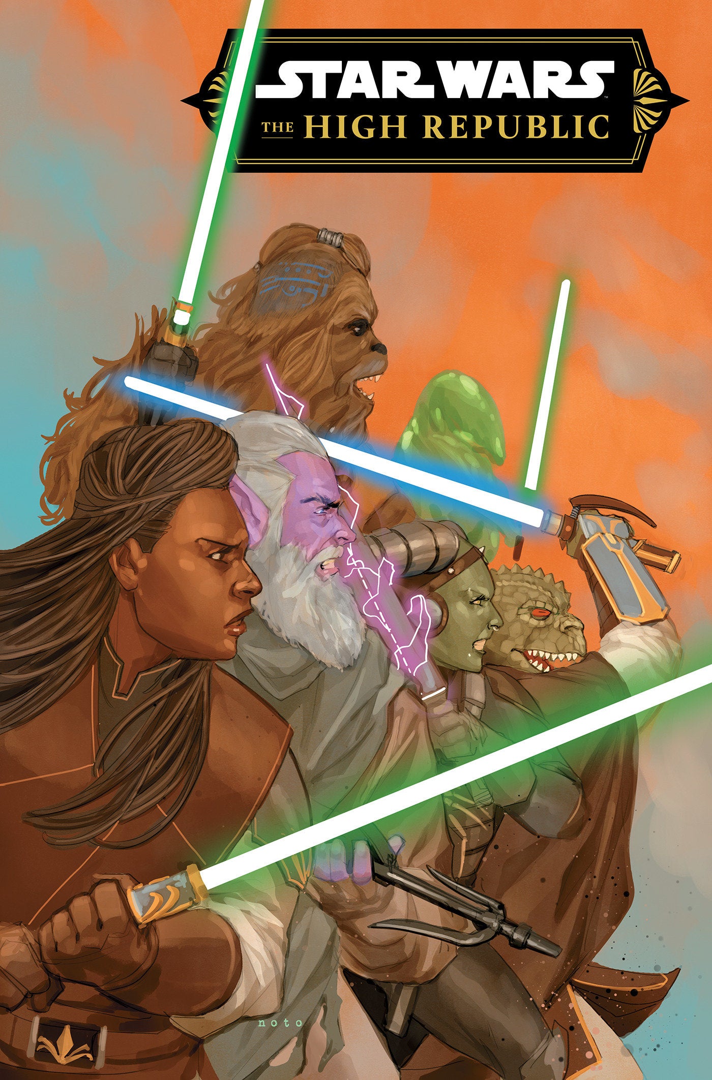 Star Wars: The High Republic Phase III Trials Of The Jedi Omnibus Phil Noto Cover