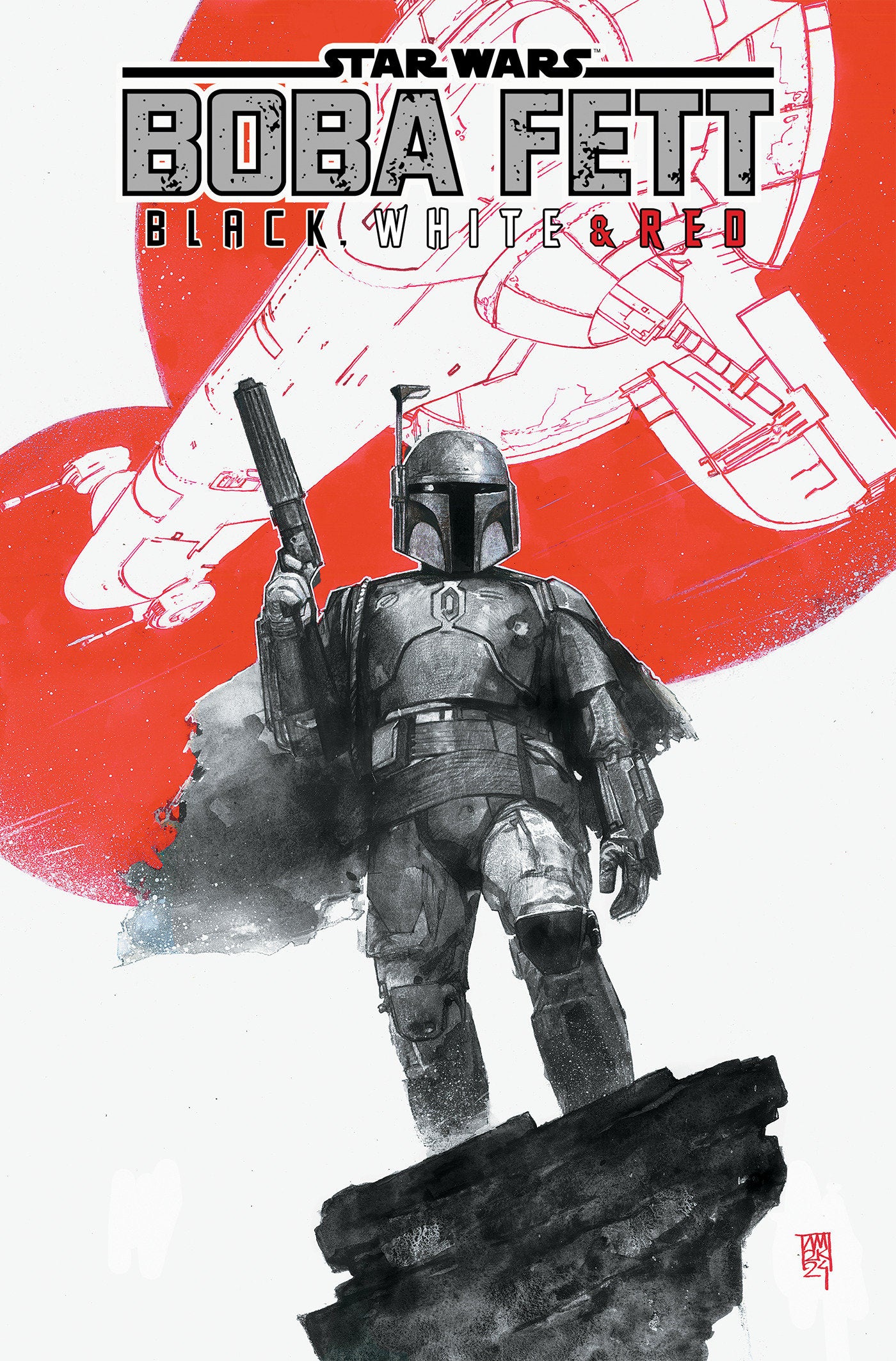 Star Wars: Boba Fett Black, White & Red Treasury Edition