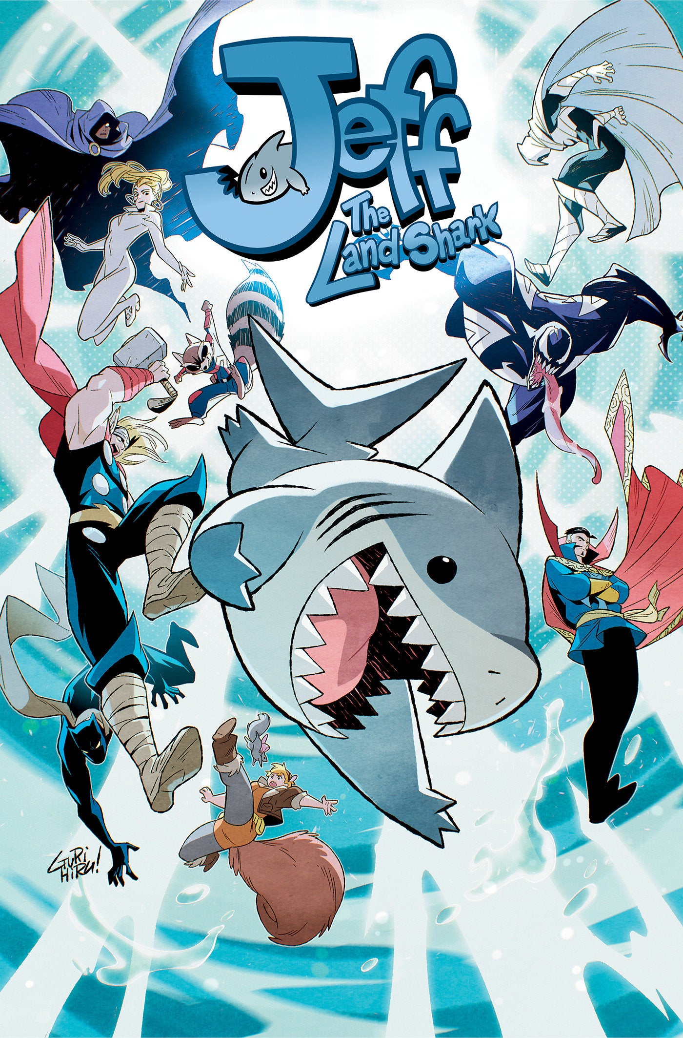 Jeff The Land Shark: Friends And Rivals