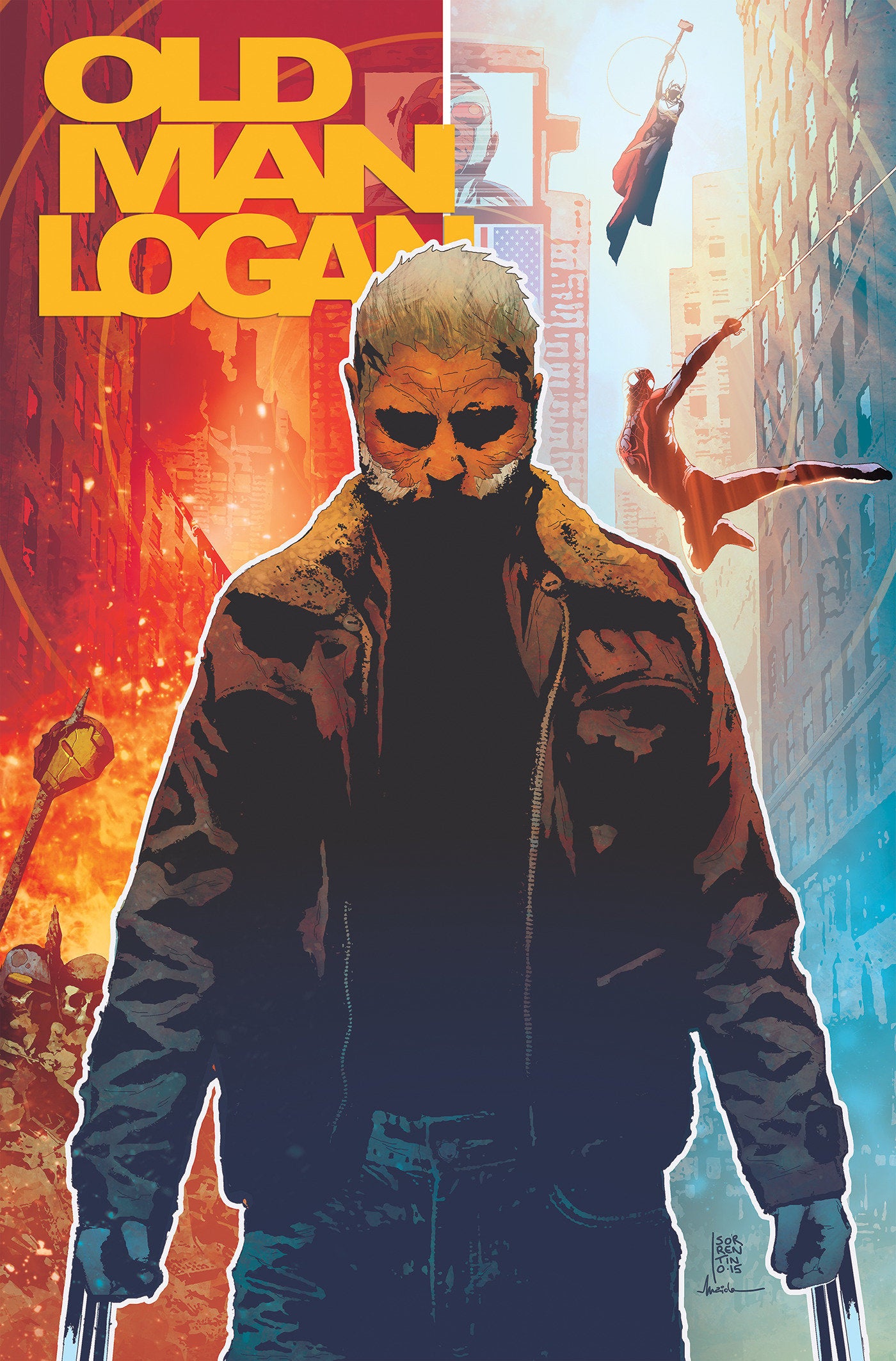 Wolverine: Old Man Logan Omnibus Volume. 1 Andrea Sorrentino Cover