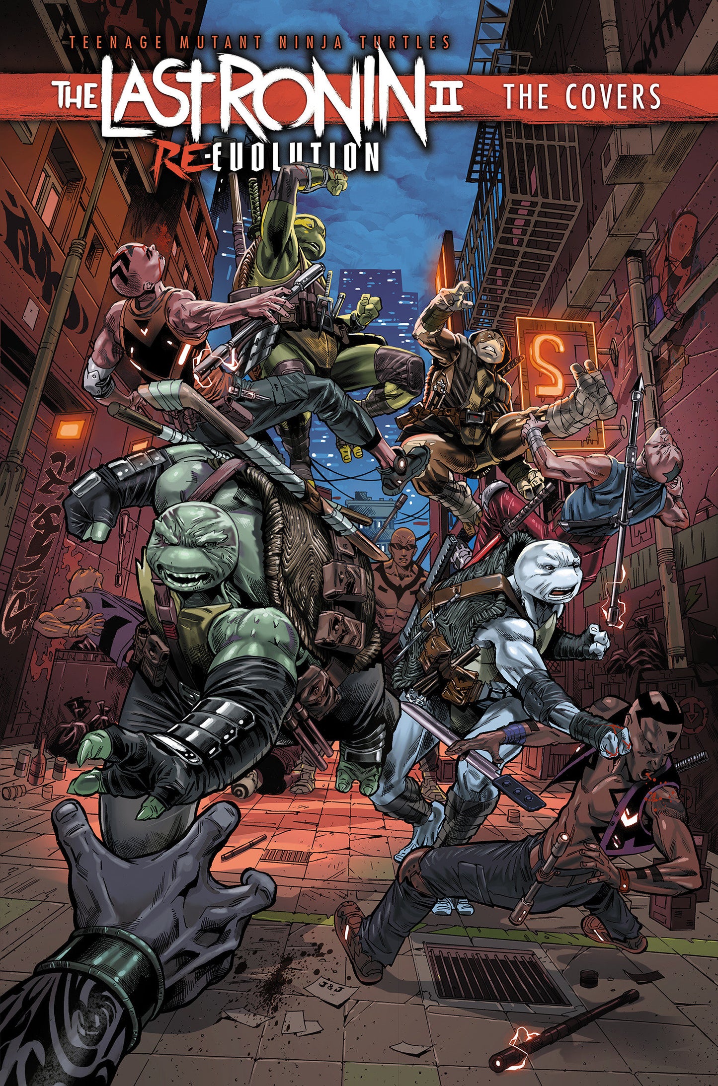 Teenage Mutant Ninja Turtles: The Last Ronin II: Re Evolution The Covers