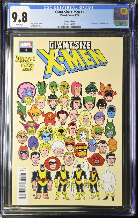 Giant-Size X-Men #1 Deadly Foes Variant CGC 9.8