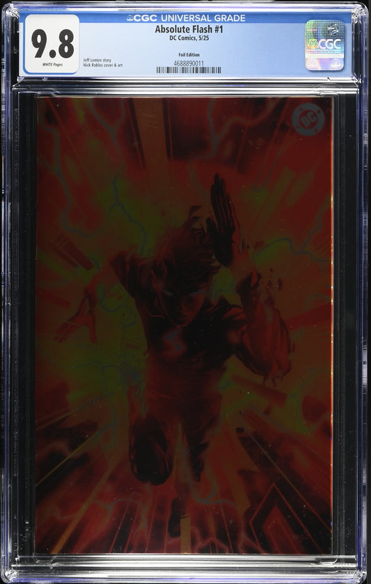 Absolute Flash #1 Foil Edition CGC 9.8