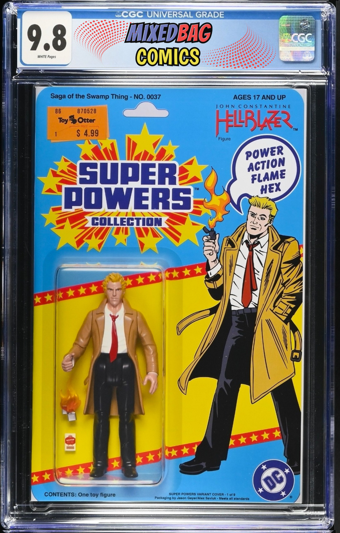 Saga of the Swamp Thing: Facsimile #37 Action Figure Variant CGC 9.8