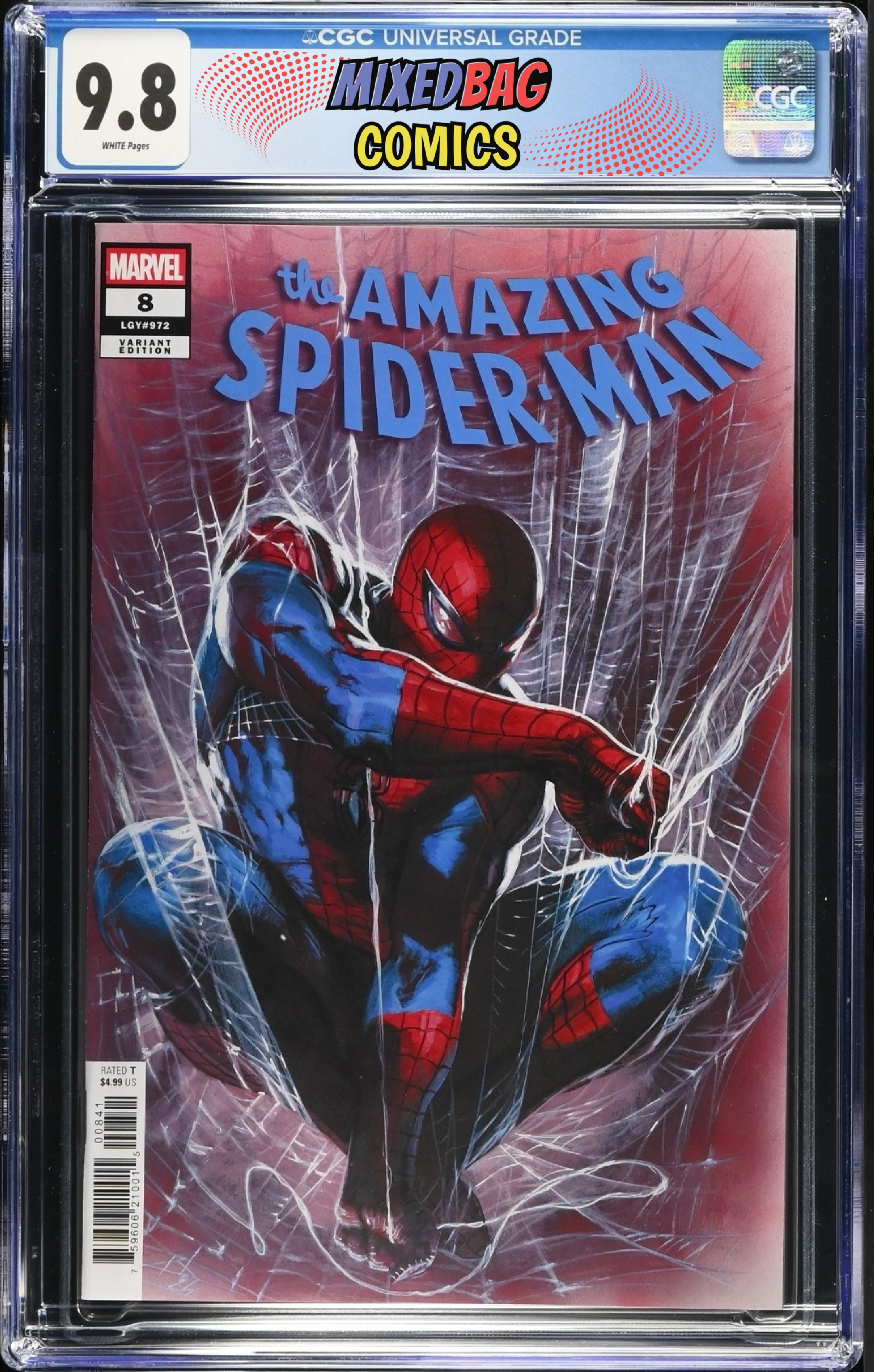 Amazing Spider-Man 8 Dell'Otto Variant CGC 9.8 – Mixed Bag Comics
