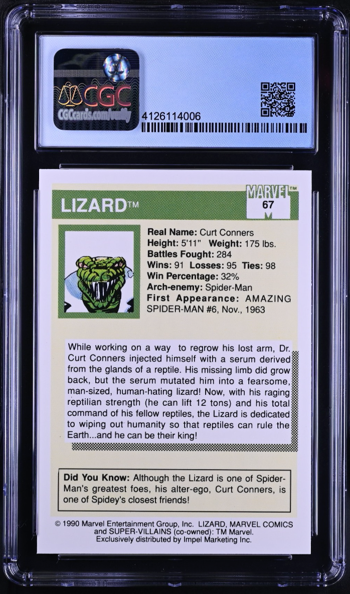 Lizard CGC 8