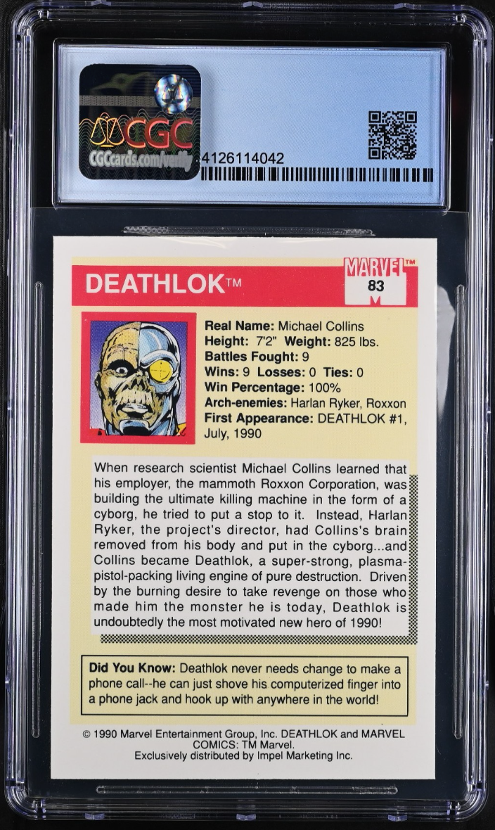 Deathlok CGC 9.5