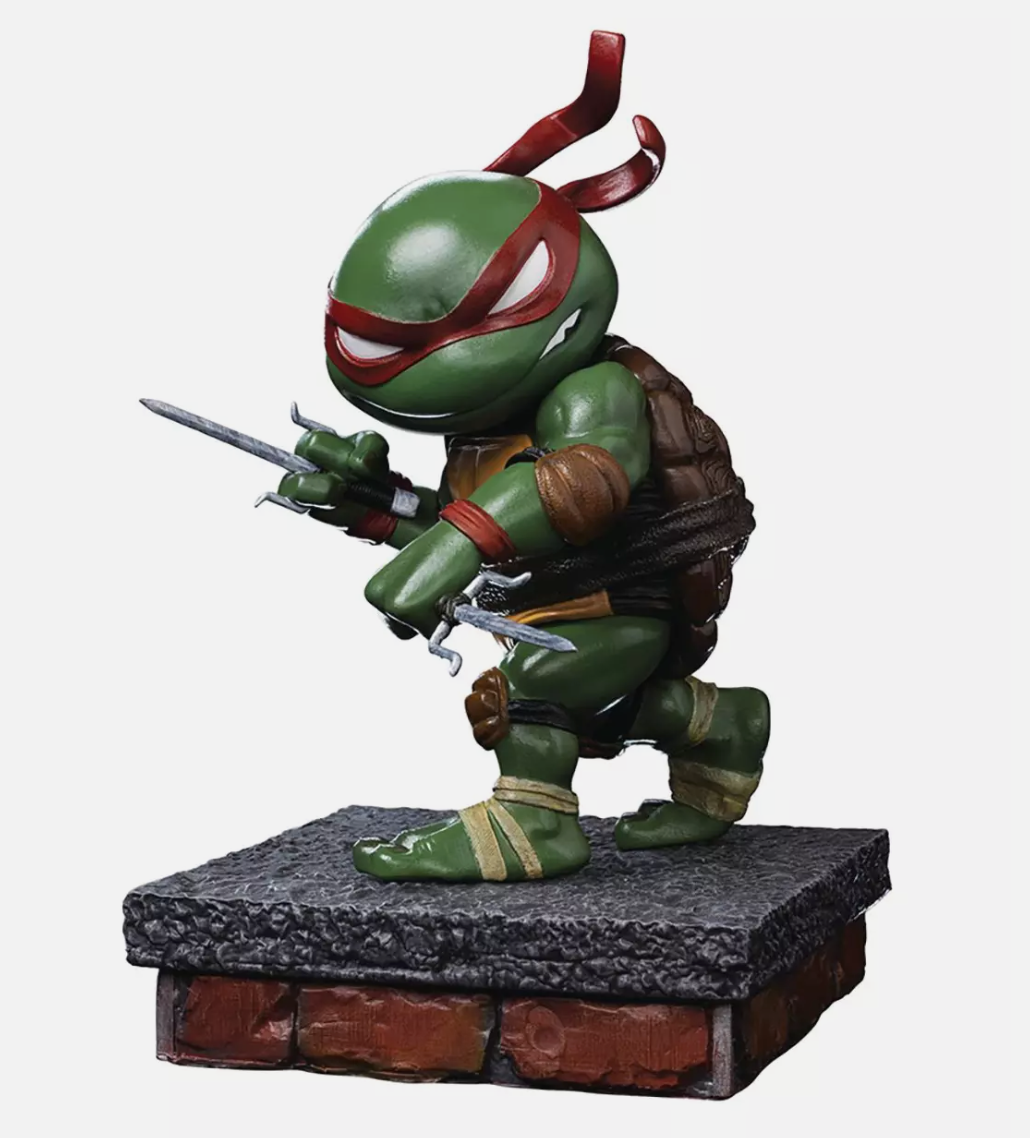 Iron Studios TMNT V2 SDCC 2023 MiniCo PX Exclusive Set Of 4 Turtles Statues