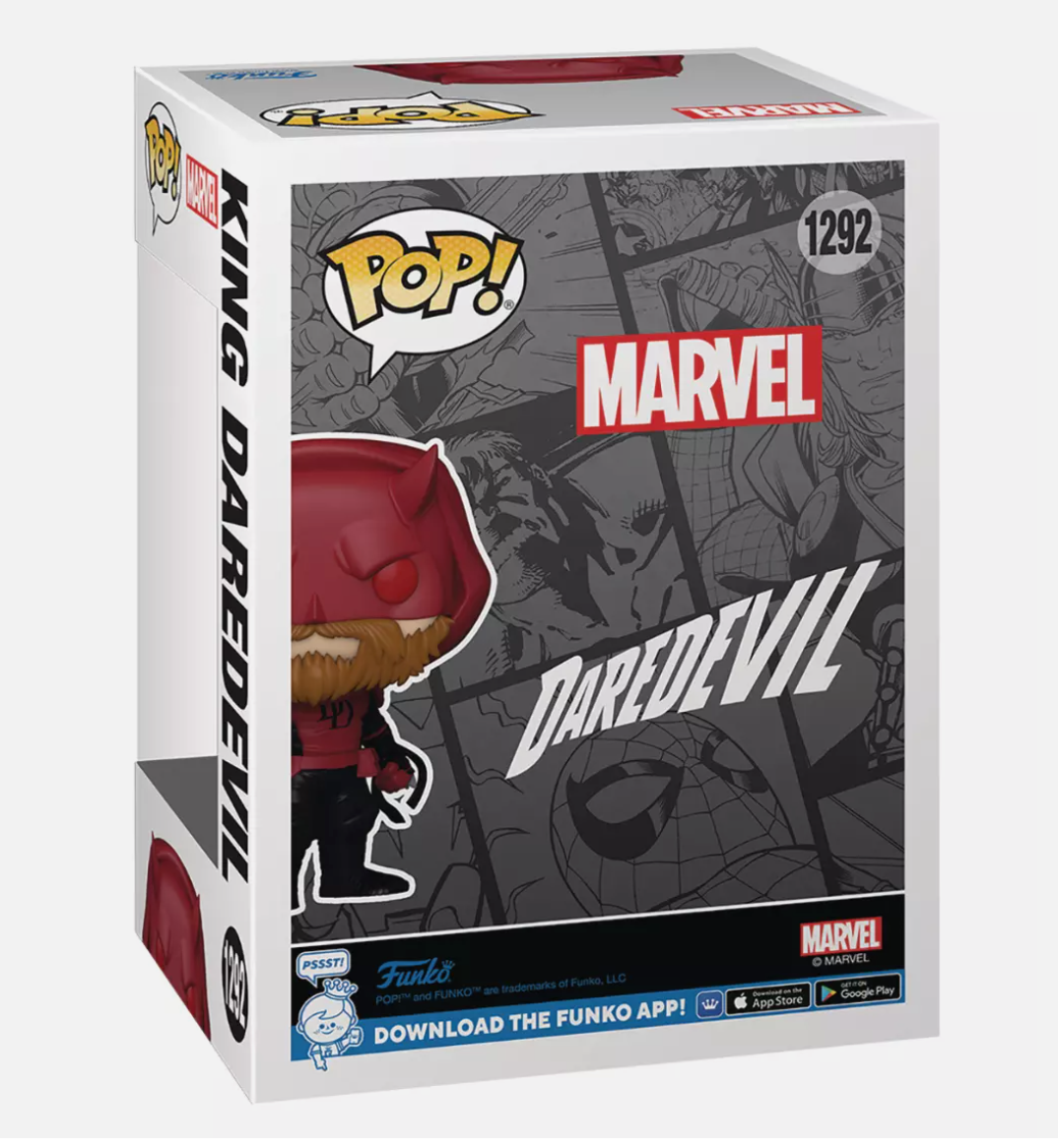 Funko Pop! Vinyl: Marvel - King Daredevil - Diamond Comics (Exclusive) #1292