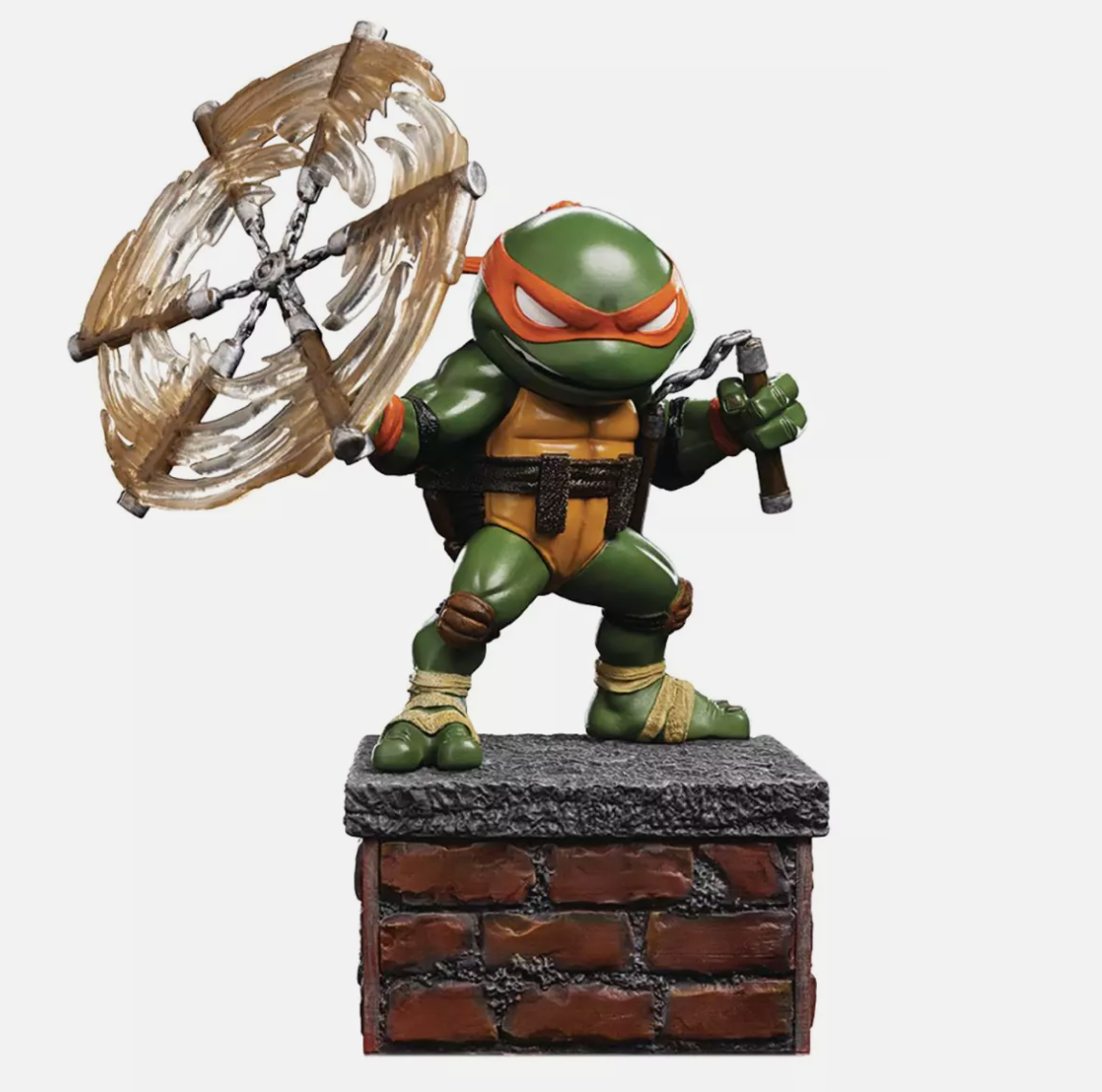 Iron Studios TMNT V2 SDCC 2023 MiniCo PX Exclusive Set Of 4 Turtles Statues