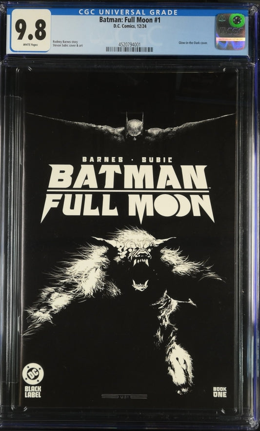 Batman: Full Moon #1 CGC 9.8