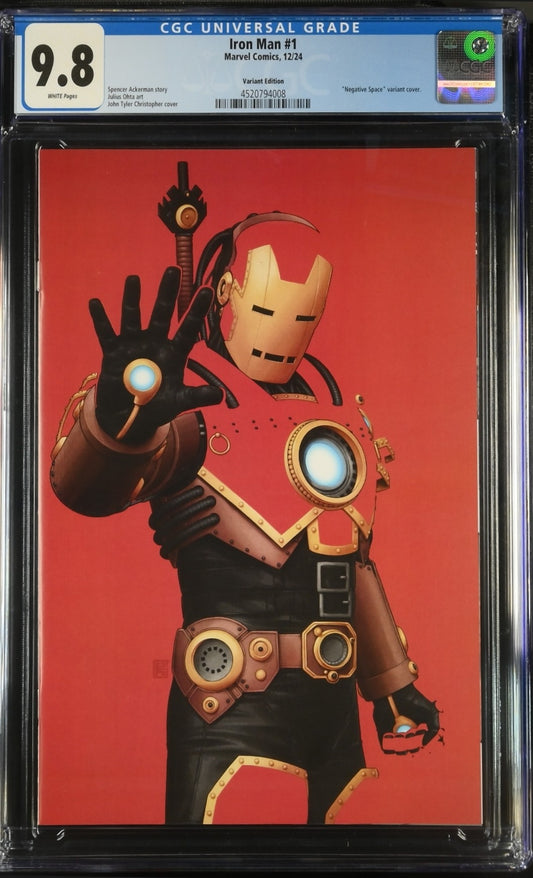 Iron Man #1 Negative Space Variant CGC 9.8
