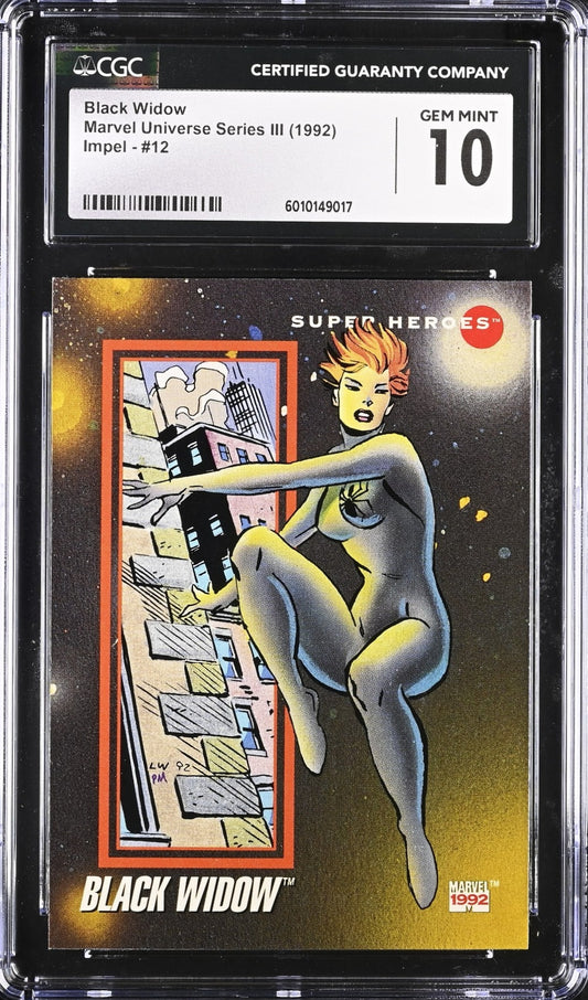 Black Widow CGC Gem Mint 10