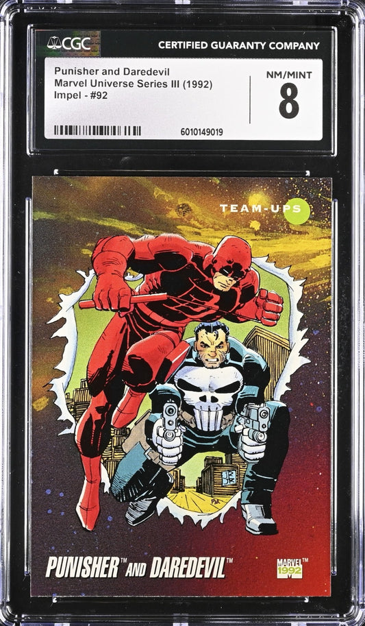 Punisher and Daredevil CGC 8