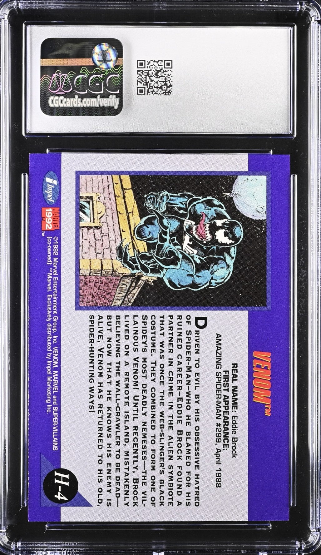 Venom (Hologram) CGC 8.5