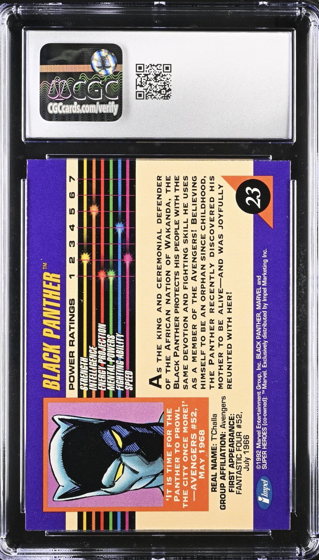 Black Panther CGC 9