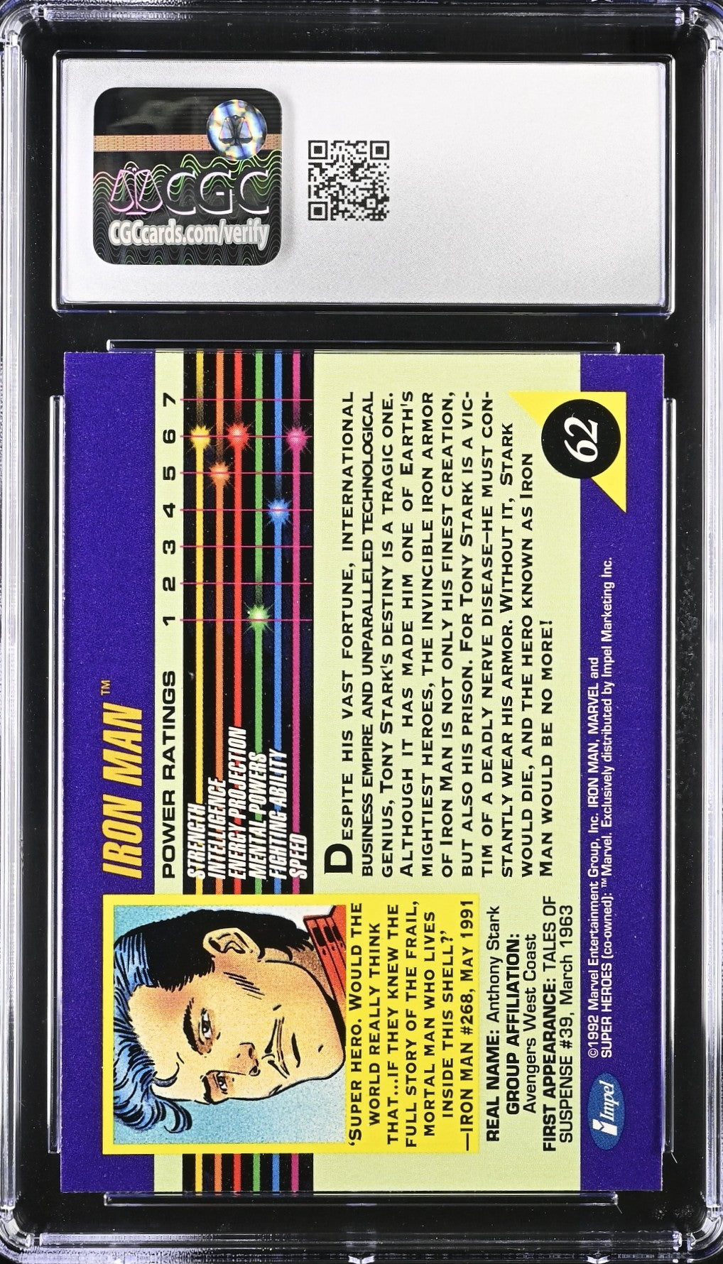 Iron Man CGC Gem Mint 10