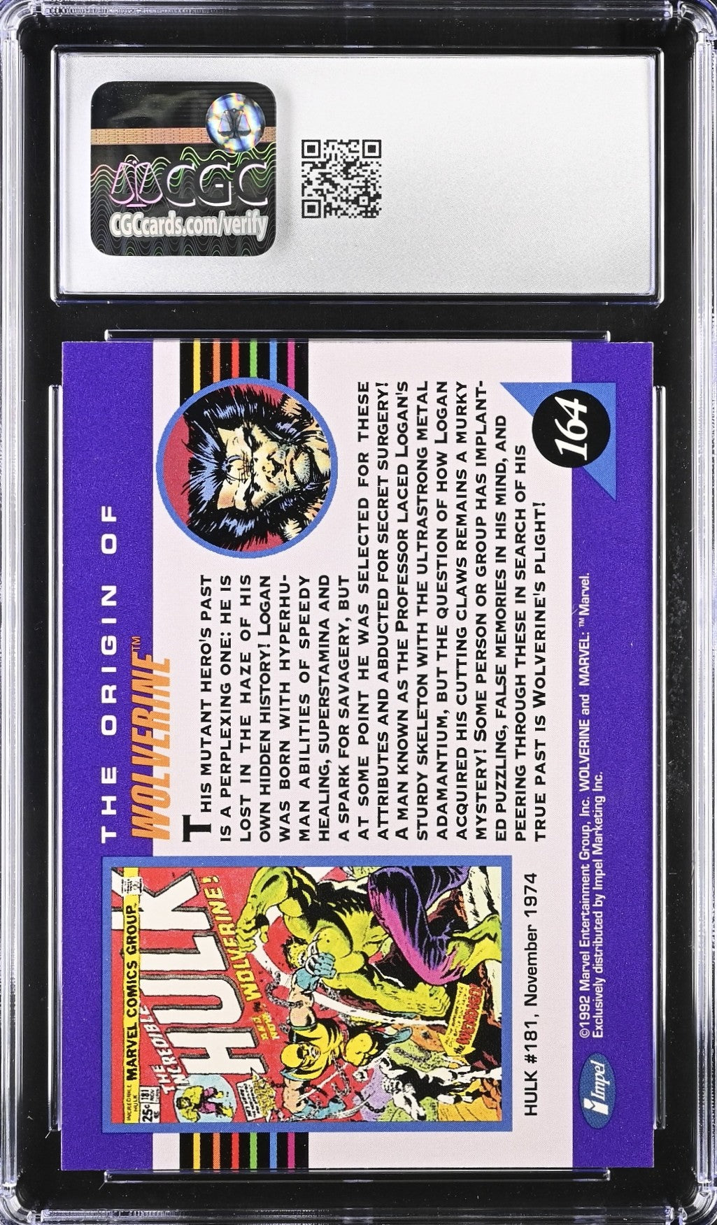 Wolverine (Origins) CGC Gem Mint 10